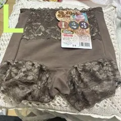 ブラウンレースショーツ Lサイズ