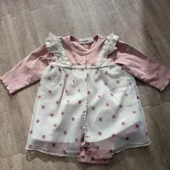 SLAP SLIP いちご柄ロンパース 70cmのサムネイル