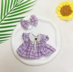 ぬい服 ラブブ服 LABUBU ポップマート POPMART 新品 紫