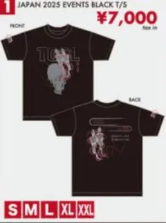 ⭐︎即完売!!日本限定!!⭐︎ TOOL 2025来日 Tシャツ XXL トゥール