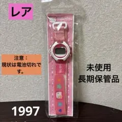 サンリオ　キティ　カオハナ　レトロ　希少　シチズン　デジタル　腕時計　1997
