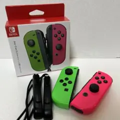 【動作確認済】Nintendo Switch ジョイコン グリーン ピンク