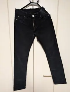 最終値下　Lee(SHIPS別注)　コーデュロイスリムパンツ　ブラック　Mサイズ