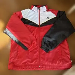 YONEX ウォームアップウェア Mサイズ 赤黒