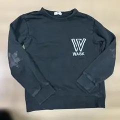 WASK ブラック トレーナー 160サイズのサムネイル