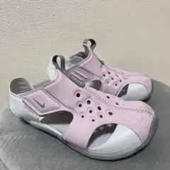 Nike キッズ サンダル ピンク/ホワイト