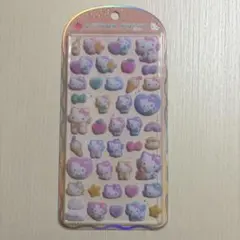 サンリオ　コットンパフィーシール　ハローキティ