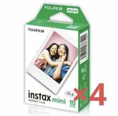 FUJIFILM instax mini チェキフィルム 10枚入り 4箱