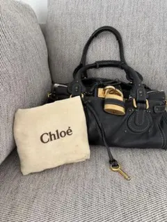 Chloe　クロエ　パディントン　ハンドバッグ　ブラック