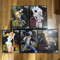 ワンピース BATTLE RECORD COLLECTION フィギュア x4 - メルカリ