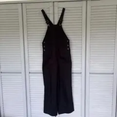 Honeys ブラック　サロペット オーバーオール SSサイズのサムネイル