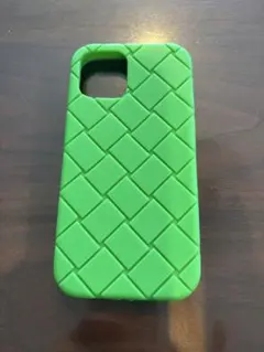 iPhone （12 ）Pro も兼用グリーン ソフトケース