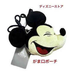 Disney ディズニーストア　がま口ポーチ　ミッキー