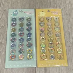 プリン　ハンギョドン　おはじきふうシール