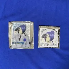 在庫ラスト 家庭教師ヒットマンREBORN! 六道骸 アクリルブロック 缶バッジ