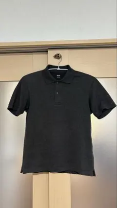 UNIQLO ドライカノコポロシャツ ダークグレー