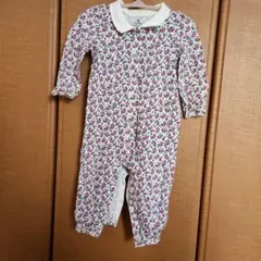 babyGAP 70cm 花柄ロンパース・カバーオール