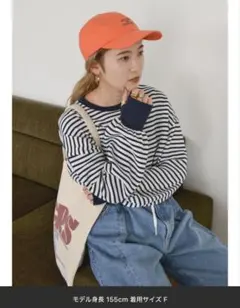 スリーブボリュームワッフルロングスリーブTeeのサムネイル