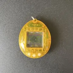 【美品】初代たまごっち (イエロー) 保護ケースと電池付き　動作確認済 美品】初代たまごっち (イエロー) 保護ケースと電池付き 動作