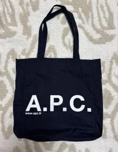 【美品】アーペーセーネイビー ドット柄ノベルティエコバッグのサムネイル