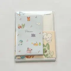 [新品未開封]ポケモン　レターセット　文房具　ホゲータ　クワッス　ニャオハ