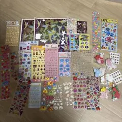 平成当時もの　シールまとめ売り　平成女児