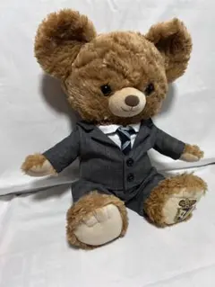 チェック柄のスーツ