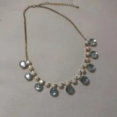 ビジューネックレス