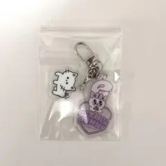 エスターバニー アクリルキーチェーン ラベンダーバニー