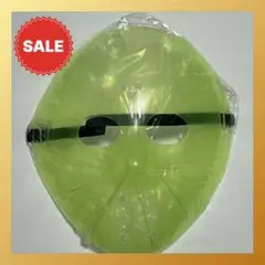 新品　仮装　仮面　ハロウィン　クリスマス　透明緑色マスク パーティグッズ