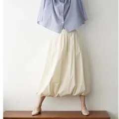 CLANE コットンバルーンスカート