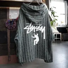 希少 STUSSY ✖︎ UNION ジップアップパーカー　30周年記念 L