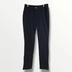 黒 スリムフィットパンツ　スキニーパンツ　M