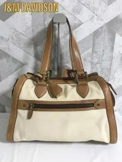J&M DAVIDSON カデナ パドロック 南京錠 トートバッグ ベージュのサムネイル
