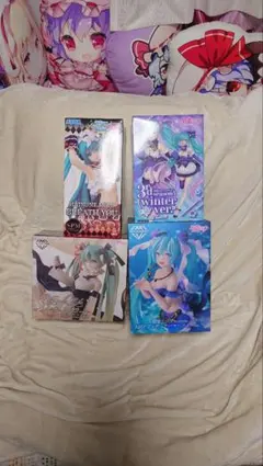 初音ミク 水着等フィギュア 4体セット