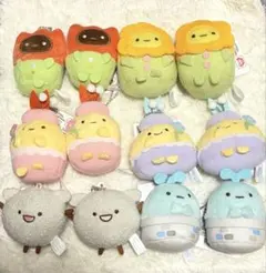 すみっコぐらし みにっコとあそぼ なかよしマスコットキーチェーン 22個セット すみっコぐらし みにっコとあそぼ なかよしマスコットキーチェーン 22