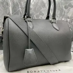 ボナベンチュラ アリア BONAVENTURA ハートバッグ レッド ショルダー