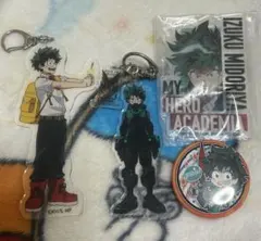 僕のヒーローアカデミア ヒロアカ 緑谷出久 キーホルダーアクスタ 缶バッチ