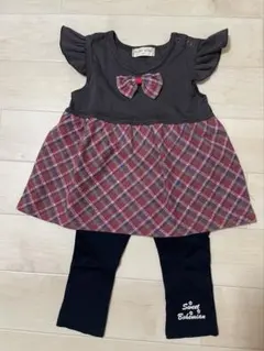 POINT HIROポイントヒロ チェック柄ワンピースとレギンスセット