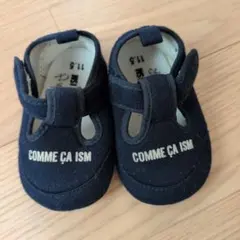COMME CA ISM ファーストシューズ 11.5cm ネイビー
