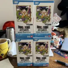 ドラゴンボールスーパーカード MANGA BOOSTER sb01 4box