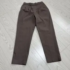 あったかウツクシルエットテーパードパンツ
