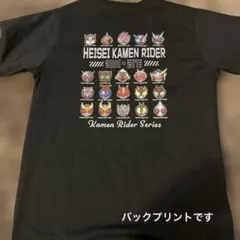 仮面ライダー　平成　メンズ　LL 黒　半袖　Tシャツ　男性