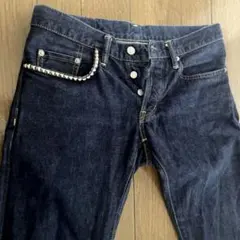 ヒステリックグラマー ガールプリント スタッズ デニムパンツ W30 