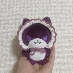【ハンドメイド】にじたうん ぬい ボンネット 帽子 編み物