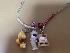 ハローキティ ご当地ストラップ 3点セット
