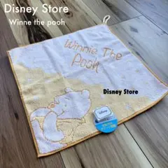 Disney Storeくまのプーさんミニタオル 新品