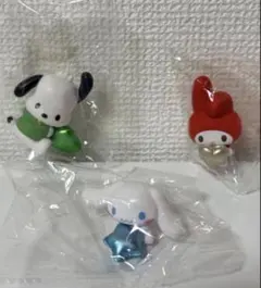 新品未開封 サンリオ きらめきバルーンフィギュア ポチャッコ シナモン マイメロ