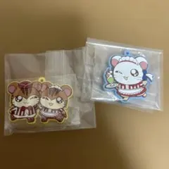 とっとこハム太郎　ラバーマスコット２　トラハムくん&トラハムちゃん