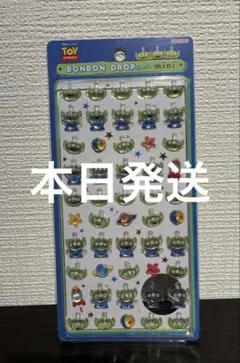【正規品】ボンボンドロップシール リトルグリーンメン ディズニー エイリアン
